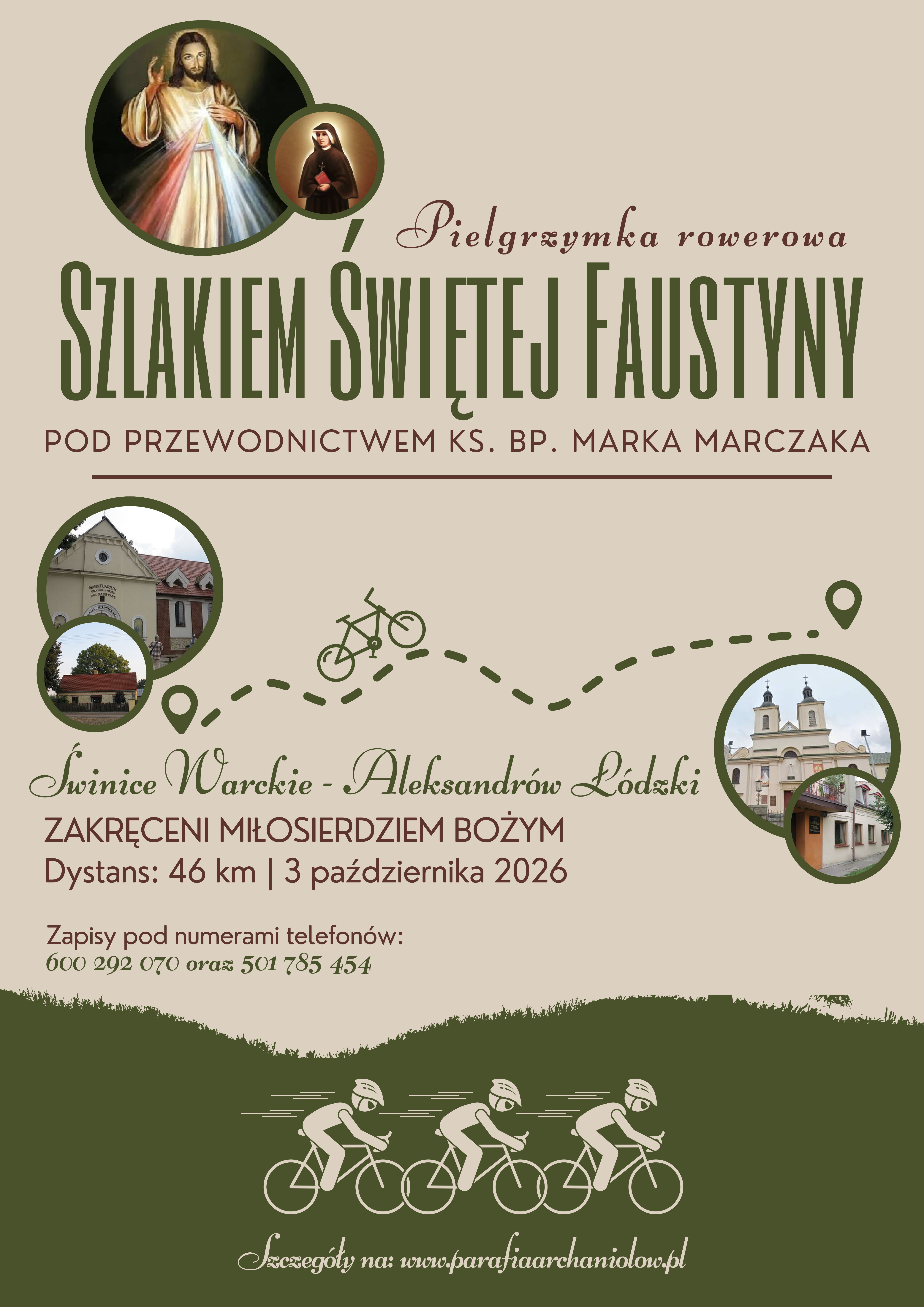 Szlakiem Świętej Faustyny